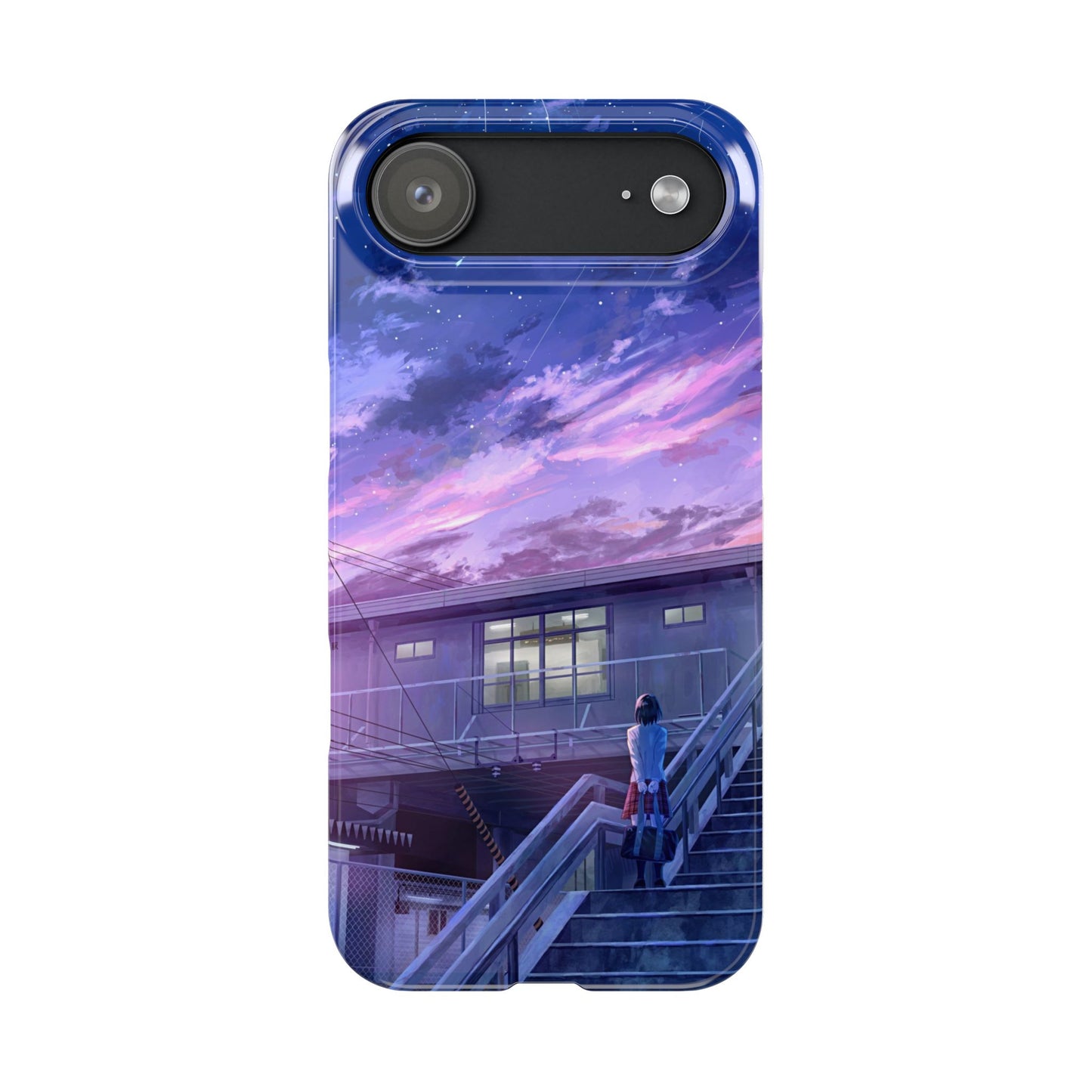 Slim Phone Case — Japanese Sunset Road Scenic Phone Cover