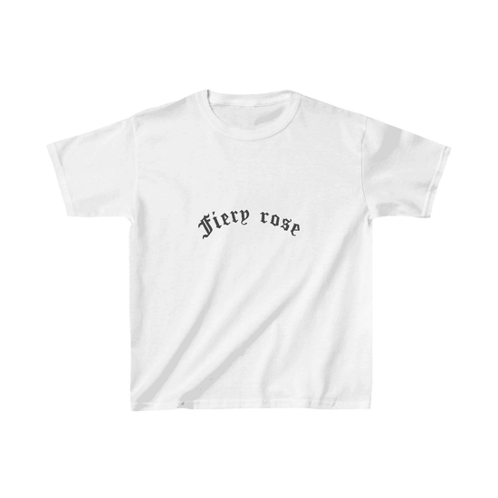 Çocuk Unisex Baskılı T-Shirt - Beyaz