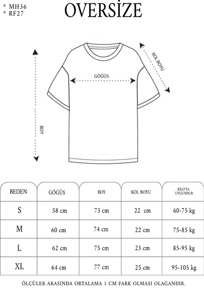 Erkek Baskılı T-Shirt Kısa Kol Bisiklet Yaka Rahat Kalıp Tişört  - Siyah