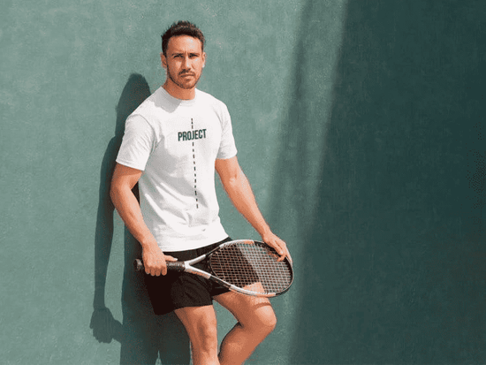 Erkek Kısa Kol Yazlık Tişört Bisiklet Yaka Baskılı Oversize T-Shirt - Beyaz