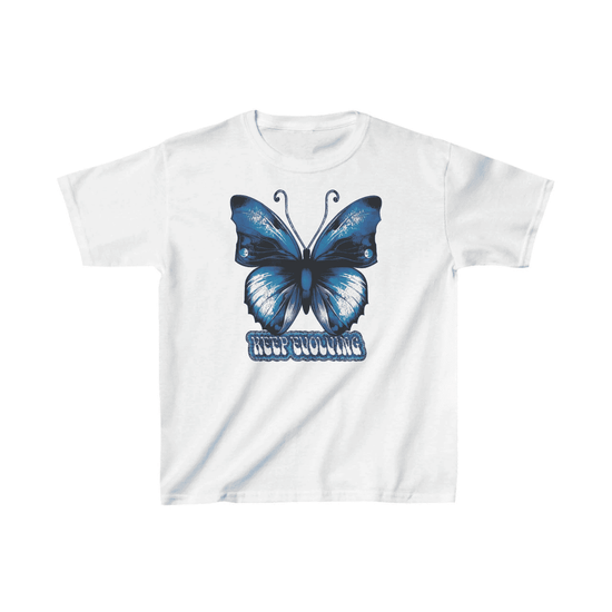 Unisex Çocuk Baskılı T-Shirt - Beyaz