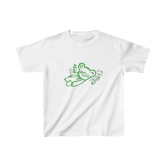 Unisex Çocuk Baskılı T-Shirt - Beyaz