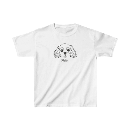 Unisex Çocuk Baskılı T-Shirt - Beyaz