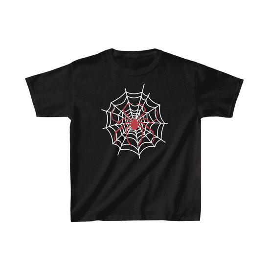 Unisex Çocuk Baskılı T-Shirt - Siyah